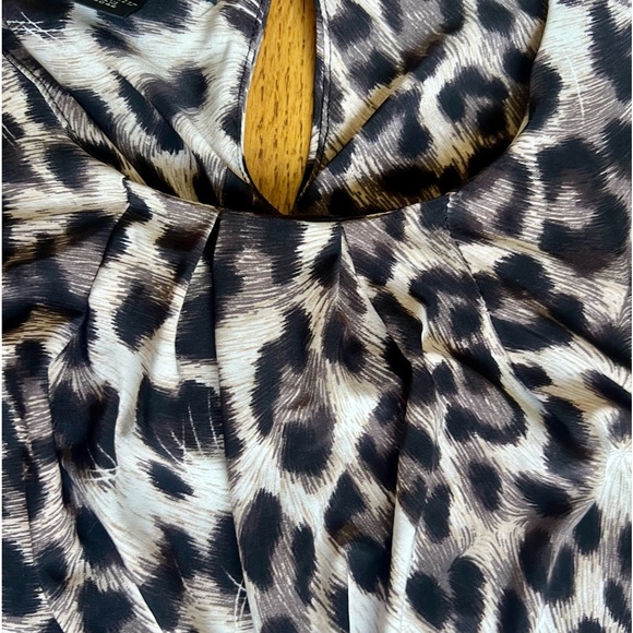 INC ANIMAL PRINT MIDI DRESS - Picture 5 of 9